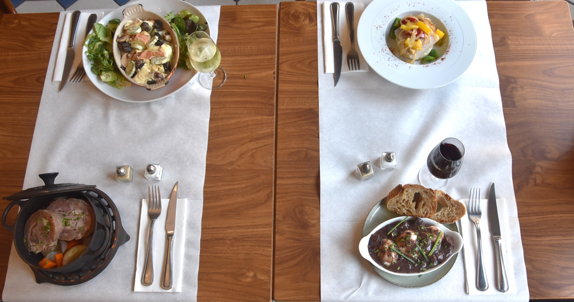 , Le Chef de la Brasserie « Le Verre Galant », référencée sur le Gault & Millau depuis 2018, a changé sa carte